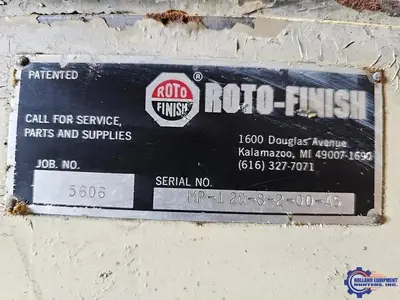 USED 2000 ROTO FINISH MP-120-8-2