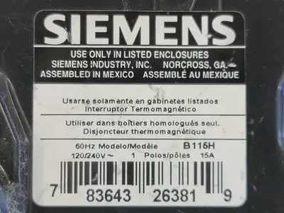 USED SIEMENS B115H