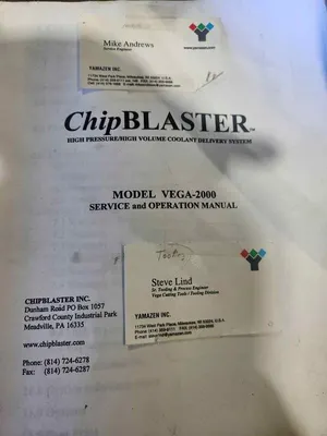 USED 2000 YAMAZEN INC. VEG2000