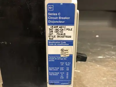 USED CUTLER-HAMMER FD1015