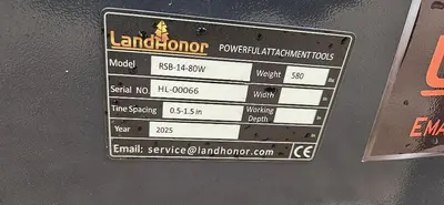 New | in-Stock LAND HONOR _UNKNOWN_ Skid Steer Buckets Utah US | CSS Equipment Sales #1347314