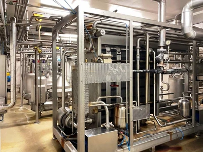 Kalt/GEA Westfalia 24 TPD complete cheese plant.