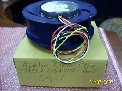 NEW Minebea Motor Corp F225A2-092-D0730 Rev 0