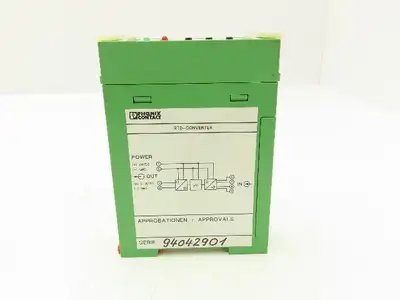 Phoenix Contact MCR-RTD/U/NC 2808394 RTD-Converter PT100 3-Wire In 0-10V Out