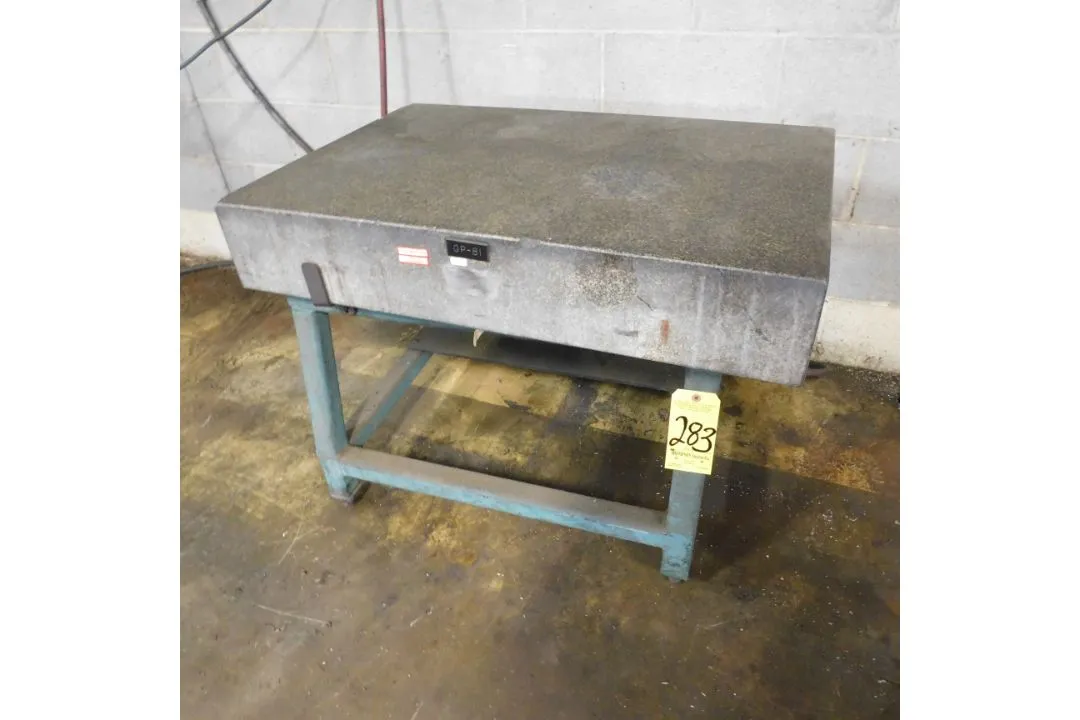 Used _UNKNOWN_ _UNKNOWN_ Granite Surface Plates Ohio US | Thompson Auctioneers #1554019