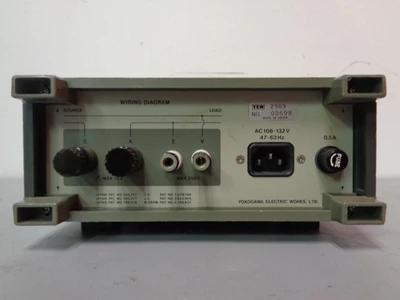 USED YOKOGAWA ELECTRIC WORKS TYPE 2509