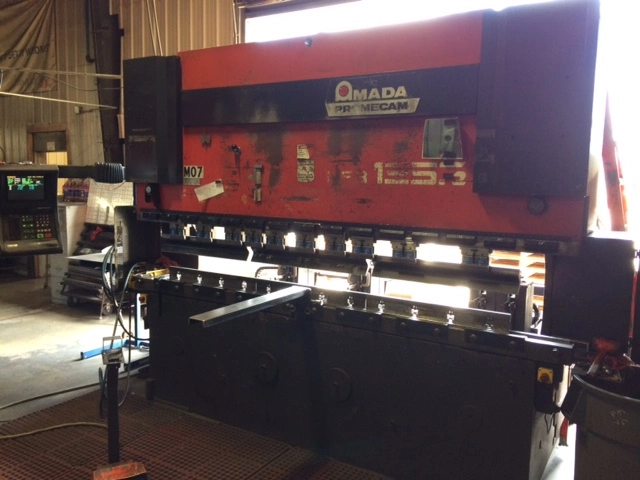 Used 1997 AMADA HFB1253 Press Brakes Ohio US | D & D Industries #437834