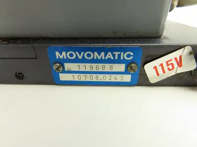 Used MOVOMATIC _UNKNOWN_ Misc Electrical & Power Parts | Arrow Industrial #627427
