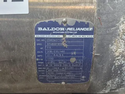 USED BALDOR ELECTRIC COMPANY CWDM3710T