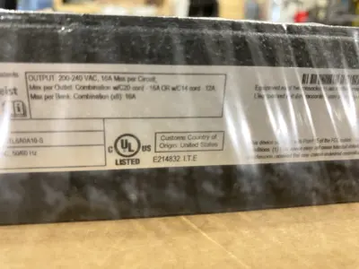 USED MAVERICK INDUSTRIAL SALES VERTIV™ POWERIT RPDU MNS5MGB1-24CF18-3TL6A0A10-S