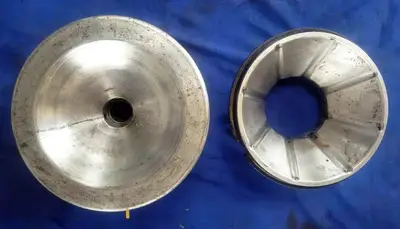 (2) Westfalia OTA 7 bowl assemblies, SS.