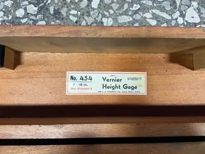 Used STARRETT 454 Height Gages Ohio US | HGR 24 #1354196