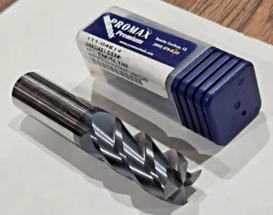 PROMAX Carbide Square End Mill 4FL 3/4" X 3/4" X 1-5/8" X 4" 111-04814
