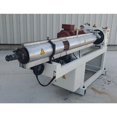 Used 55mm Bore Reifenhäuser Plastic Pellet Extrusion Extruder