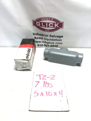 Red Dot AT-6 Conduit Body 2″ T Style Threaded
