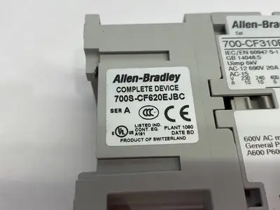 Used Allen-Bradley Ser. A Guardmaster Safety Control Relay, 8 Pole Relays & Switches Michigan US | Maverick Industrial Sales #1392488