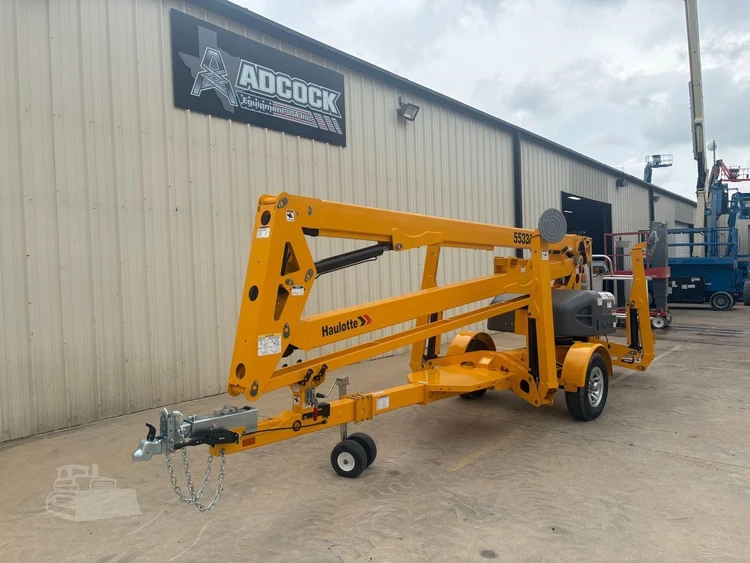 New | in-Stock 2026 HAULOTTE 5533A Towable Boom Lifts Texas US | Adcock Equipment USA #1519514