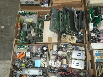 4 PALLETS OF ASSORTED AUTOMATION AND CONTROLS
