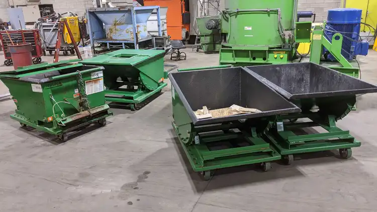 Used ROURA MHR Hoppers Illinois US | Alan Ross Machinery #1509