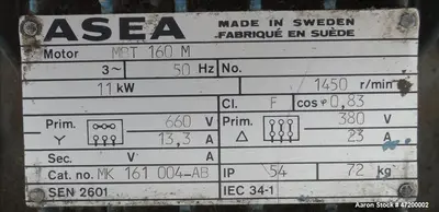 USED ALFA LAVAL AVNX-616B-31G