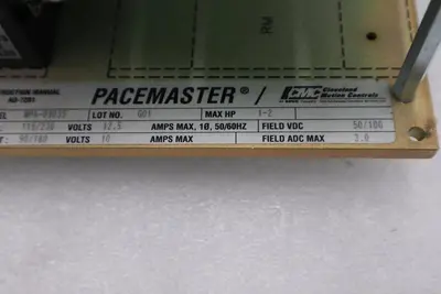 NEW OPEN BOX CMC MPA-09035 PACEMASTER-1 DC DRIVE  STOCK H1401