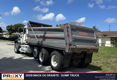 Used 2008 MACK GU GRANITE Dump trucks Florida US | Proxy Equipment #1377952