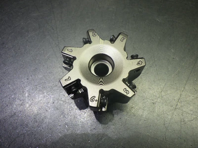 Widia 2.5" Coolant Thru Indexable Facemill 3/4" Arbor VSM890D250Z07S075SN12 (LOC877)