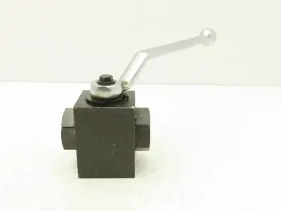 Hirose F-HBV-Y-T06-1832 3-Way Ball Valve 3/4"npt High Pressure
