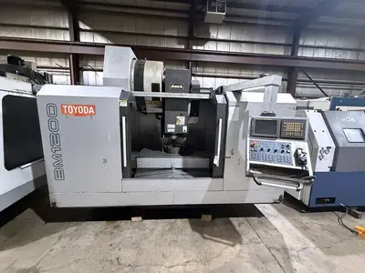 Used 2006 Toyoda Awea BM1200 Vertical Machining Centers Louisiana US | Machine Tool Bids #1208719