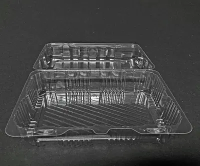 NEW, in-the-box — Commercial Packaging: 3-Pack Whole Clamshell, See-Thru