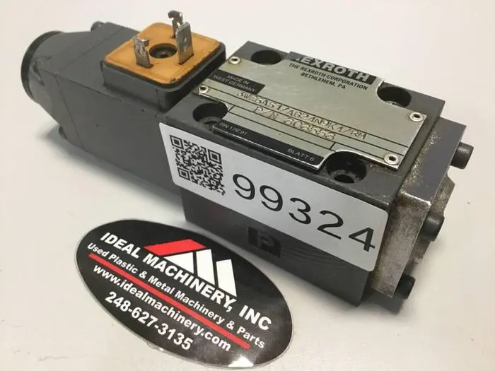 Used REXROTH 3WE6A51AG24N9K4RM Valves/Fittings Michigan US | Ideal Machinery #604544