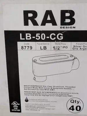 USED RACOR LB-50-CG
