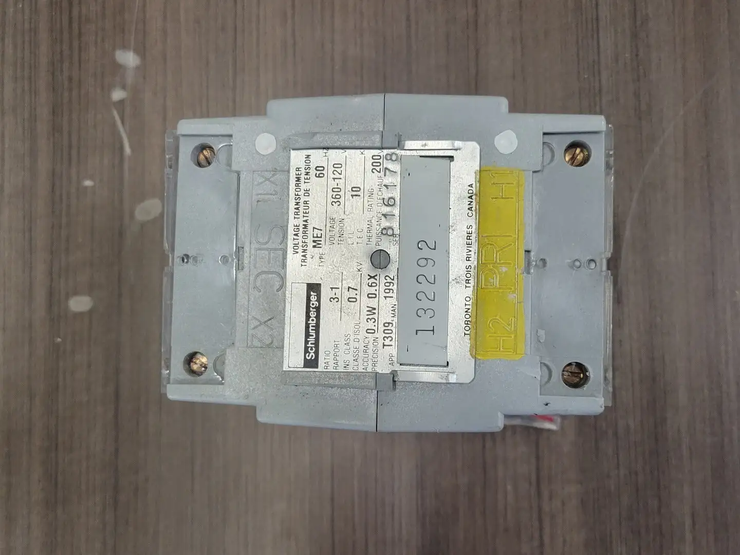 Used SCHLUMBERGER ME7 Transformers British Columbia CA | Lenmark #265132