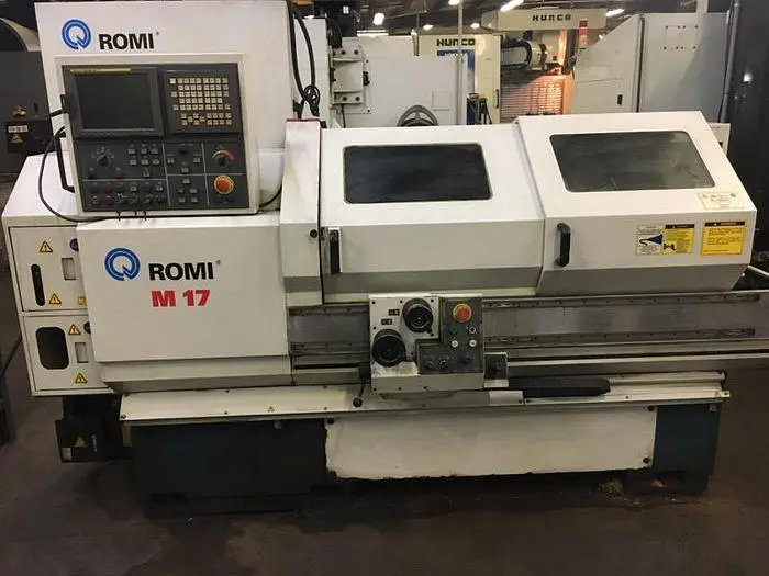 Used 2004 ROMI M17 CNC Lathes New Jersey US | OPINCAR MACHINERY #300886