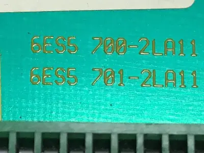 USED SIEMENS 6ES5 700-2LA12