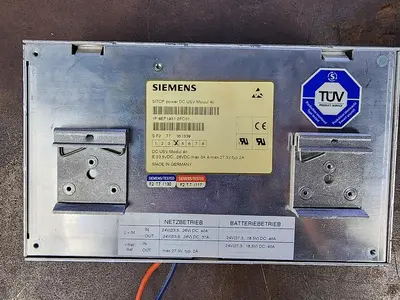 USED SIEMENS DC-USV-MODUL 40 / BLEI-AKKU-MODUL