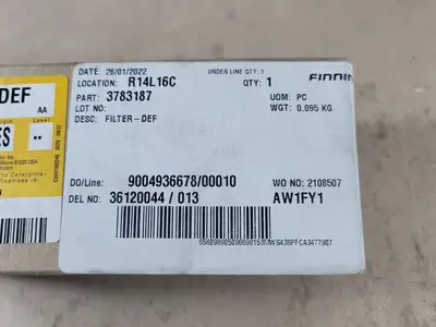 NEW CATERPILLAR 378-3187