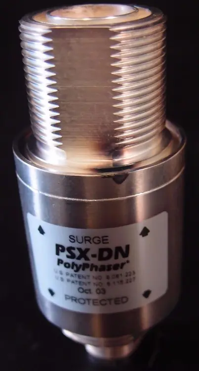 KEYENCE In-Line EMP Surge Filter / Protector PLC Processors | ANACAPA EQUIPMENT BROKERS, INC