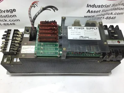 OKUMA DCPS-1 DC POWER SUPPLY 3P 50AF T-50 DC 250V MAX 50A