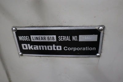 Used OKAMOTO LINEAR 618 Reciprocating Surface Grinders Minnesota US | Machinesused.com #1503504