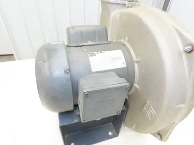 Cincinnati Fan PB-10A Centrifugal Blower 884 CFM 3/4Hp 3490rpm 115/230V 1PH