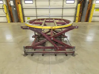 Southworth Pallet Pal 360 Positioner Rotator Spring Level Loader Turntable 43"