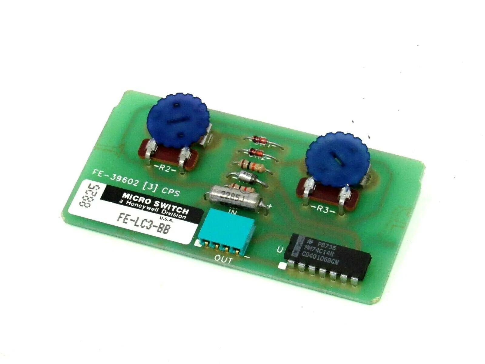 NEW HONEYWELL MICROSWITCH FE-LC3-BB LOGIC CARD FELC3BB