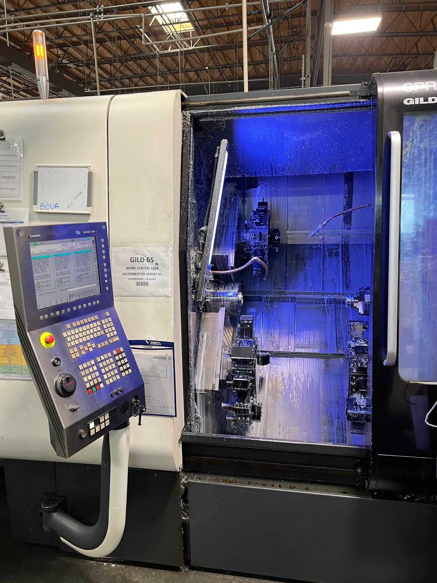 USED 2016 DMG MORI SPRINT 65 LINEAR