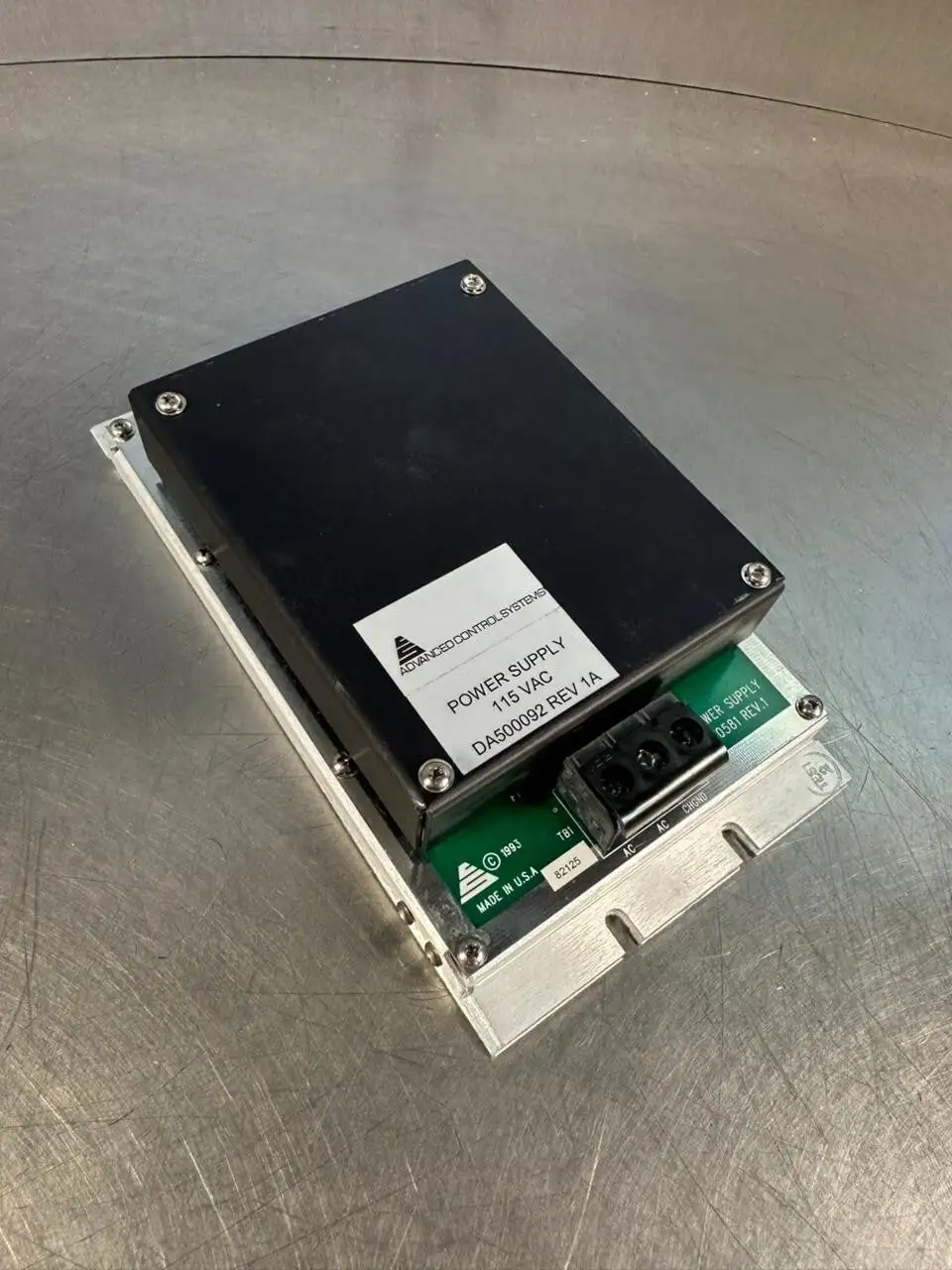 Advanced Control DA500092 Rev. 1A Power Supply 070581 (12.5.8)