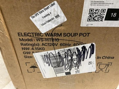 Used VEVOR WS-HTB10 Countertop Display Warmers Michigan US | Miedema Asset Management Group #1425048