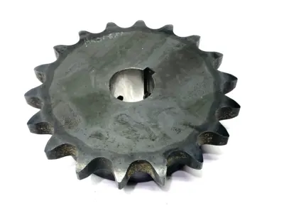 USED BROWNING ROLLER CHAIN SPROCKET 18 TEETH SHELFWARE