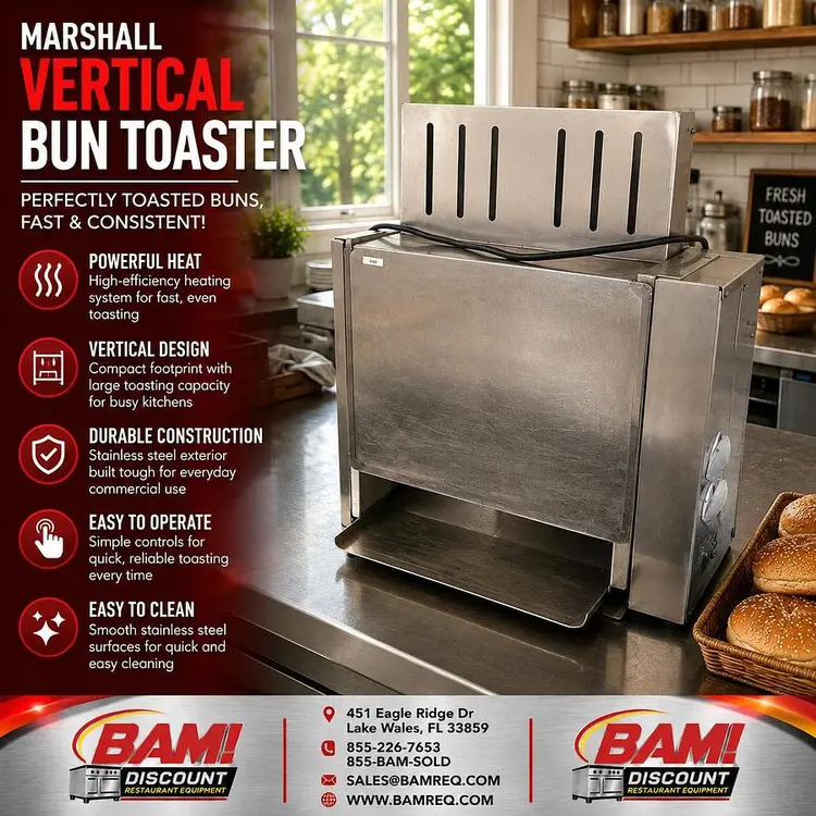 Used MARSHALL _UNKNOWN_ Restaurant Small Appliances Florida US | BAM Discount Restaurant Equipment #1384886