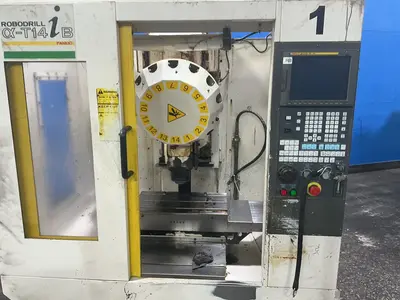 Used 2000 FANUC A04B0078B101 Drilling & Tapping Centers Ohio US | HGR 24 #1280725