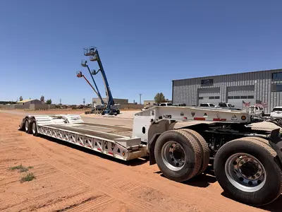 Used 2009 TRAIL KING TK80HDG Lowboy Trailers Utah US | CSS Equipment Sales #1347546